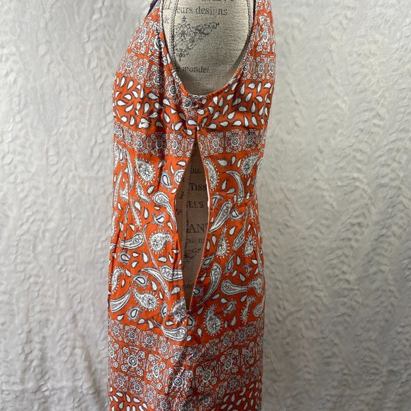 Tyler Boe Betsy Printed Cotton Paisley Shift dress 12 - Picture 6 of 10